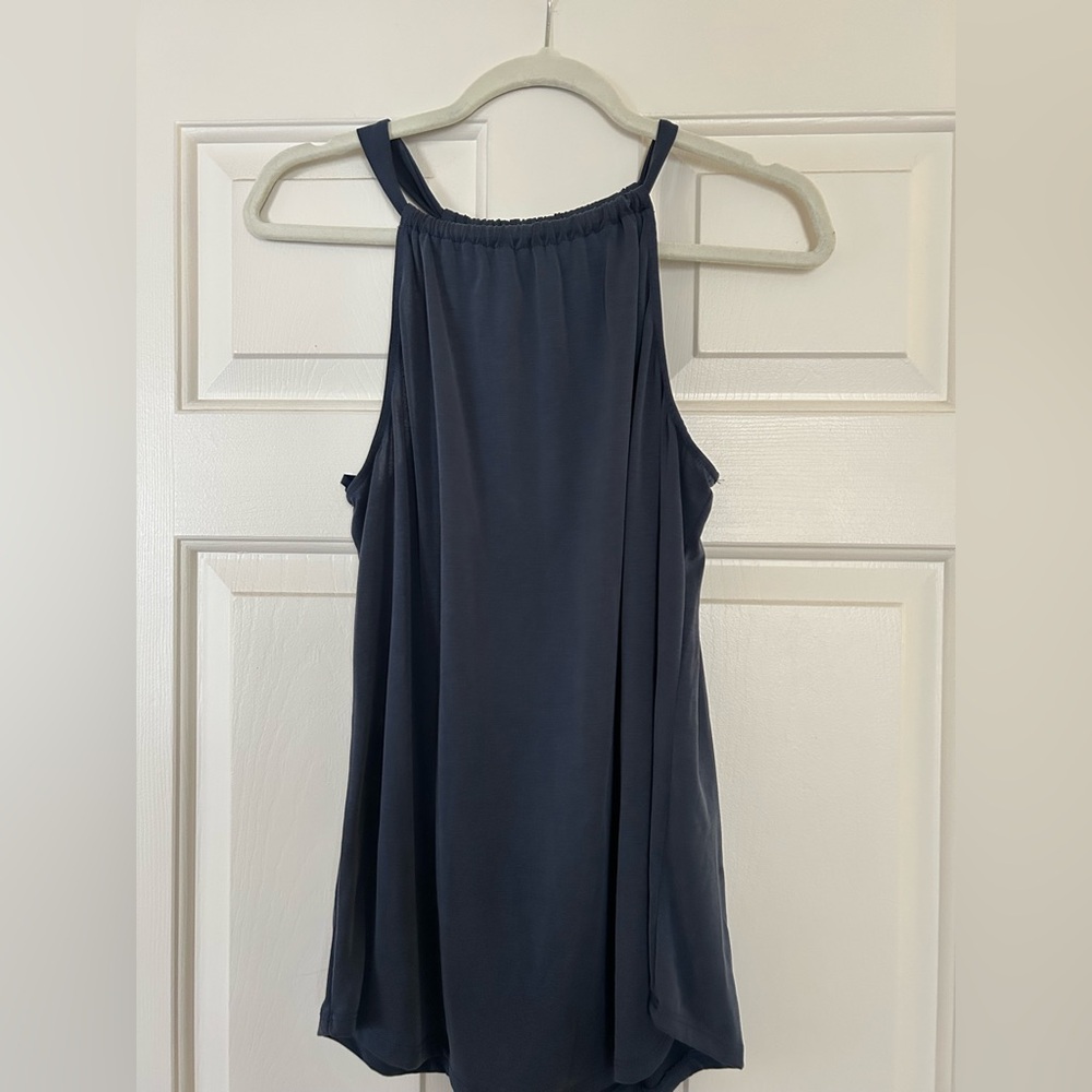 Green Envelope Slate Blue Top